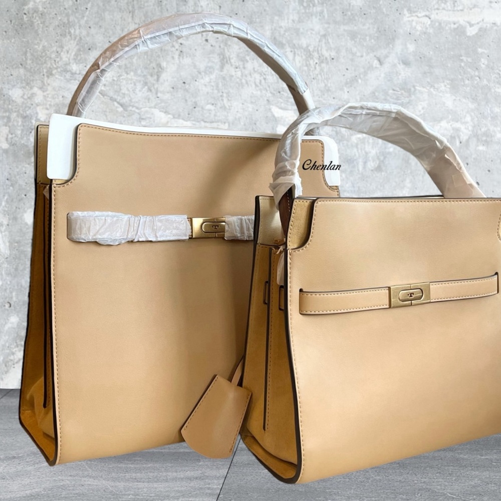 Tory Burch Large LEE RADZIWILL DOUBLE BAG - Picture 8 of 15
